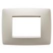 Rama decorativa Gewiss Chorus One 3 module Ivoire GW16103TI