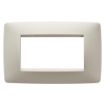 Rama decorativa Gewiss Chorus One 4 module Ivoire GW16104TI
