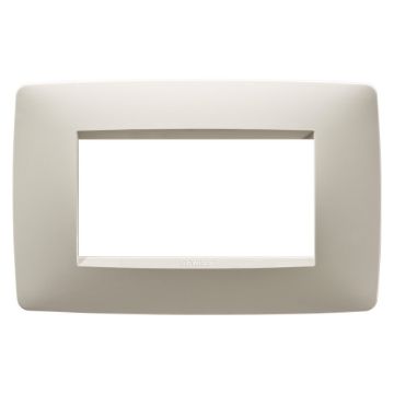 Rama decorativa Gewiss Chorus One 4 module Ivoire GW16104TI