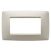 Rama decorativa Gewiss Chorus One 4 module Ivoire GW16104TI