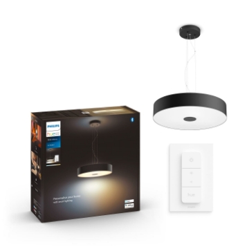 Lustra neagra Philips Hue Fair BT 25W White Ambiance