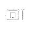 Rama decorativa Gewiss Chorus One 2 module Canepa GW16102TC
