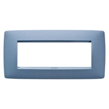 Rama decorativa Gewiss Chorus One 6 module Bluemarin GW16106VB