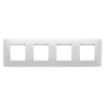 Rama decorativa Gewiss Chorus One International 8 module Alb GW16128TB