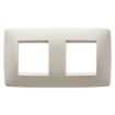 Rama decorativa Gewiss Chorus One International 4 module Ivoire GW16123TI