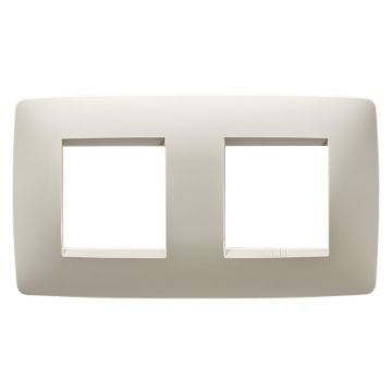 Rama decorativa Gewiss Chorus One International 4 module Ivoire GW16123TI