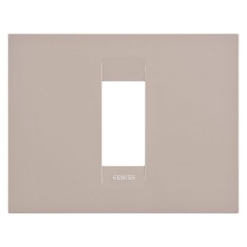 Rama decorativa Gewiss Chorus Geo 1 modul Canepa GW16401TC