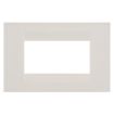 Rama decorativa Gewiss Chorus Geo 4 module Ivoire GW16404TI