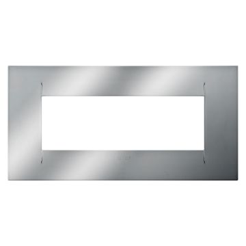 Rama decorativa Gewiss Chorus Geo 6 module Crom lucios GW16406MC