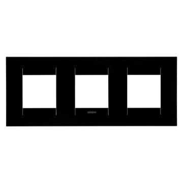 Rama decorativa Gewiss Chorus Geo International 6 module Negru GW16426TN