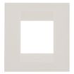 Rama decorativa Gewiss Chorus Geo International 2 module Ivoire GW16422TI