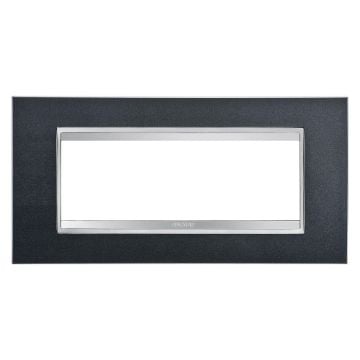Rama decorativa Gewiss Chorus Lux 6 module Ardezie GW16206VA