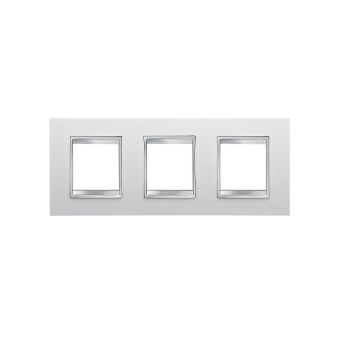 Rama decorativa Gewiss Chorus Lux International 6 module Alba GW16226TB