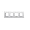 Rama decorativa Gewiss Chorus Lux International 8 module Alba GW16228TB