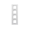 Rama decorativa Gewiss Chorus Lux International 8 module alba GW16229TB