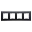Rama decorativa Gewiss Chorus Lux International 8 module Ardezie GW16228VA