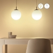 Pachet 3+1 becuri LED WiZ smart WIFI Bluetooth E27 1055lm G95 Tunable White
