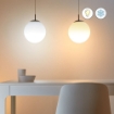 Pachet 3+1 becuri LED WiZ smart WIFI Bluetooth E27 1055lm G95 Tunable White