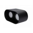 Plafoniera living Nowodvorski Oval Black 9240 aluminiu negru