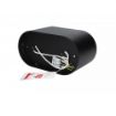 Plafoniera living Nowodvorski Oval Black 9240 aluminiu negru