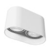 Plafoniera living Nowodvorski Oval White 9241 aluminiu alb