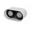 Plafoniera living Nowodvorski Oval White 9241 aluminiu alb