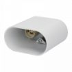 Plafoniera living Nowodvorski Pag White 9387 aluminiu alb