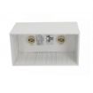 Plafoniera living Nowodvorski Groove White 9383 aluminiu alb