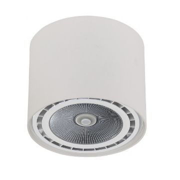 Plafoniera living Nowodvorski Bit S White 9482 otel alb
