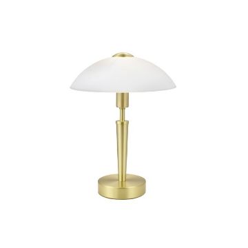Veioza dormitor Eglo Solo 1 Brass-White 87254