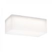 Plafoniera LED Klausen Block White KL150001 plastic alb