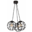Lustra bucatarie Klausen Triglob 3 Black KL113003 metal negru