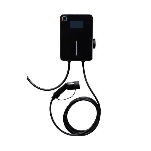 Imagine Statie incarcare auto electrice Nita 7kW Autostart Type 2 display cablu alimentare IP55