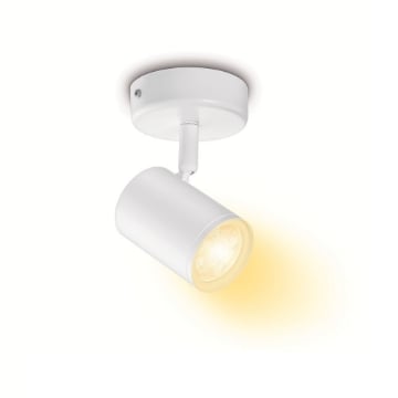Spot WiZ Imageo White GU10 4.9W 345lm WiFi BT lumina alba reglabila