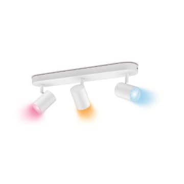 Spot WiZ Imageo White GU10 3x4.9W 1035lm WiFi BT RGB lumina colorata