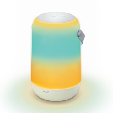 Veioza alba WiZ Mobile 13.5W 400lm WiFi BT lumina colorata