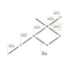 Conector L Maytoni Unity Track System White TRA002CL-11W