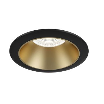 Spot incastrat Maytoni Share Black-Matt Gold DL053-01BMG