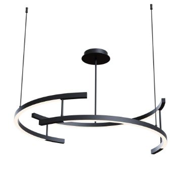 Lustra LED Maytoni Line Black MOD054PL-L52B3K
