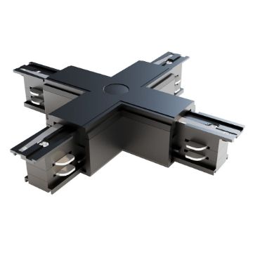 Conector X Maytoni Trinity Track System Black TRA005CX-31B