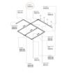 Conector X Maytoni Trinity Track System White TRA005CX-31W