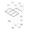 Accesoriu capat sina Maytoni Trinity Track System White TRA005EC-31W