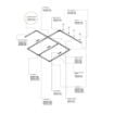 Conector L balamale Maytoni Trinity Track System White TRA005CS-31W