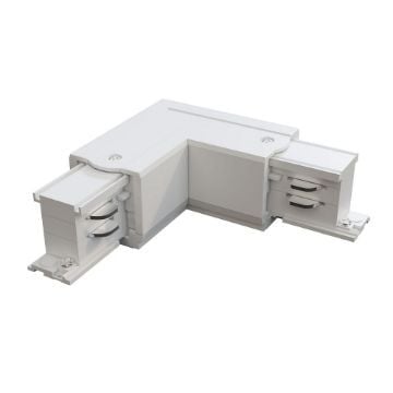 Conector L dreapta Maytoni Trinity Track System White TRA005CL-31W-R