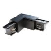 Conector L stanga Maytoni Trinity Track System Black TRA005CL-31B-L