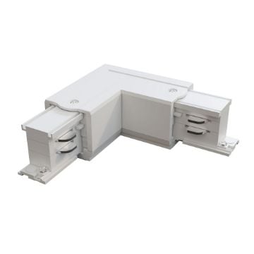 Conector L stanga Maytoni Trinity Track System White TRA005CL-31W-L