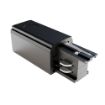 Connector Live End stanga Maytoni Trinity Track System Black TRA005B-31B-L