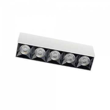 Plafoniera LED Nowodvorski Midi White 20W 10048 aluminiu alb