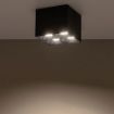 Plafoniera LED Nowodvorski Midi Black 16W 10054 aluminiu negru