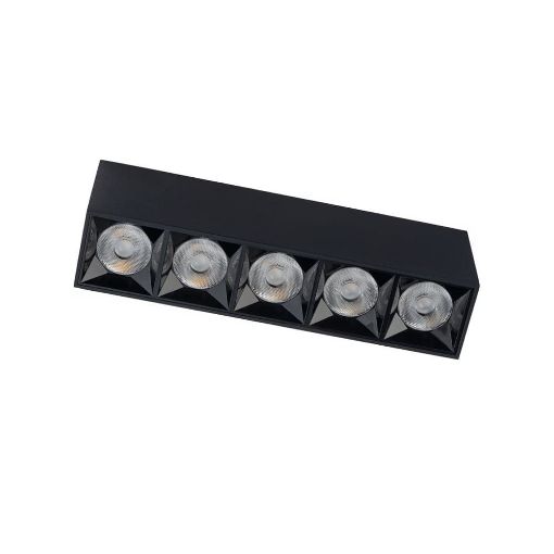 Plafoniera LED Nowodvorski Midi Black 20W 10055 aluminiu negru